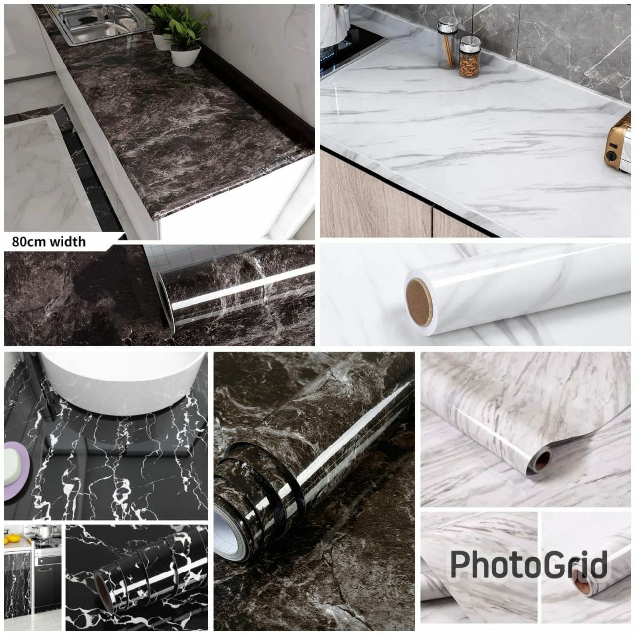 Self-adhesive Marble Contact Paper 60cmx5m product image 2