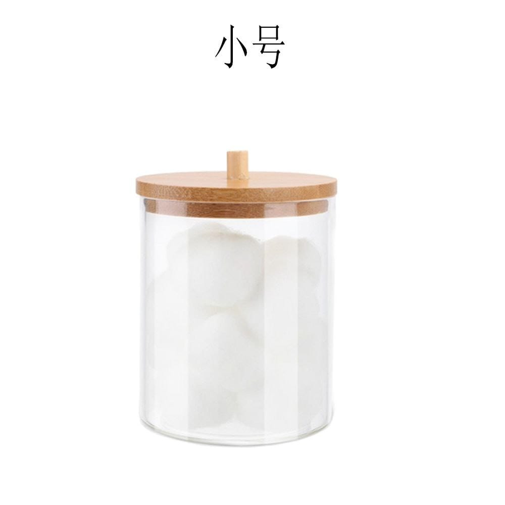 Acrylic Qtip storage jar