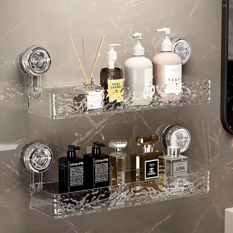 Suction Cup Bathroom Storage Rack