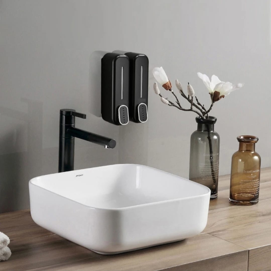 Wall-Mounted Manual Press Soap Dispenser product image 2