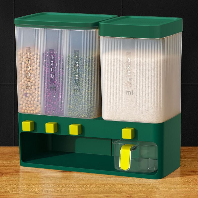 4 compartment cereals dispenser product image 3