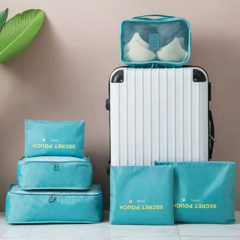 6pcs Luggage Travel Organizers For Suitcase