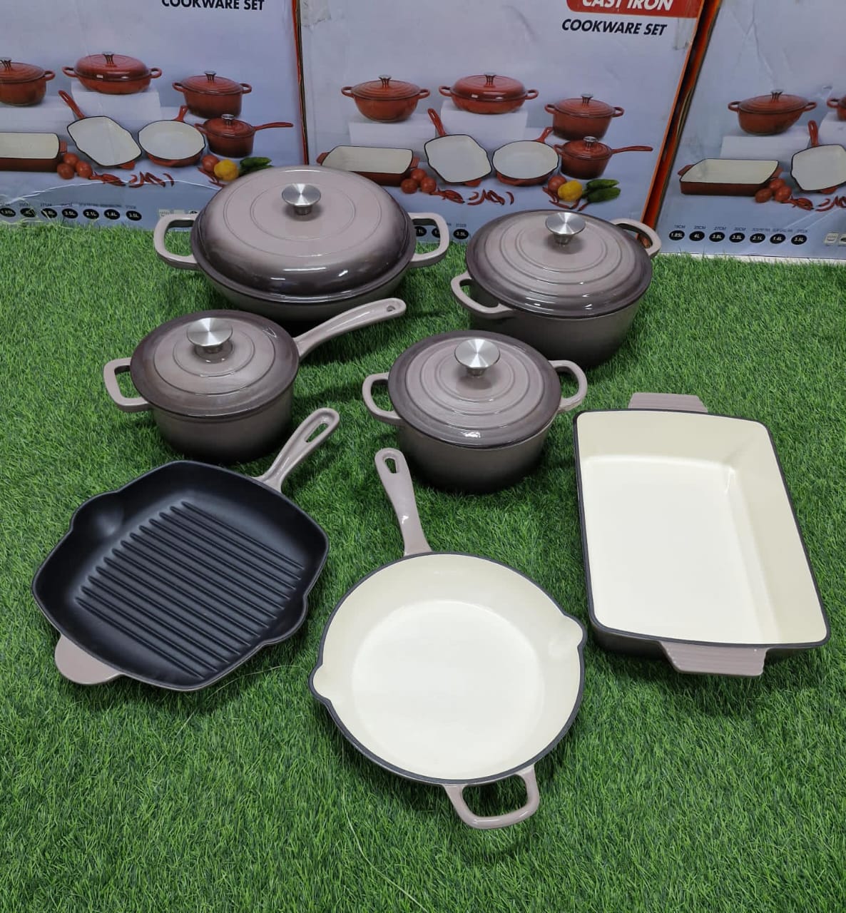 Enamel Cast iron cooking pots