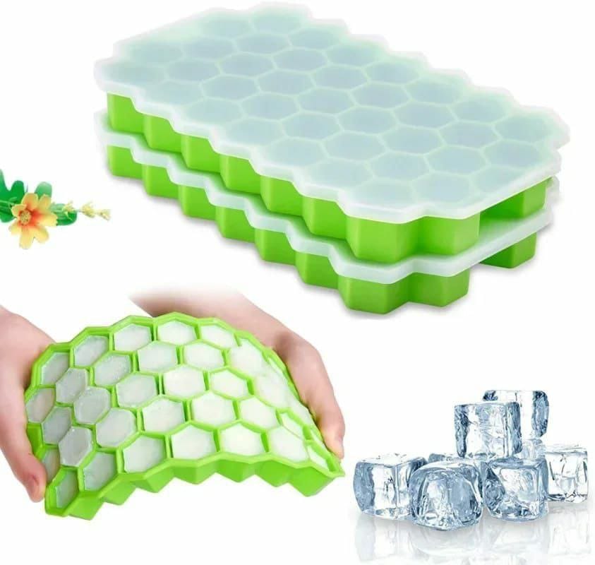 Reusable honeycomb silicone ice cube mould product image 4