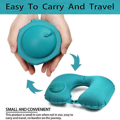 Inflatable travel neck pillow product image 3