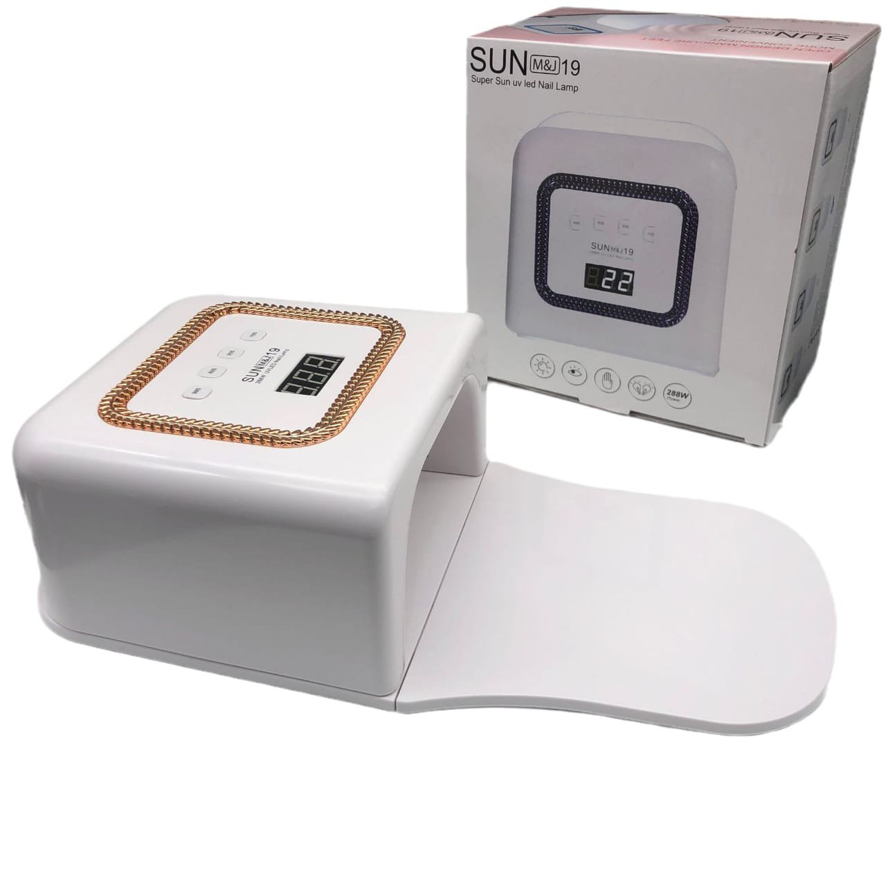 Manicure  Professional UV/LED nail lamp dryer gel polish product image 3