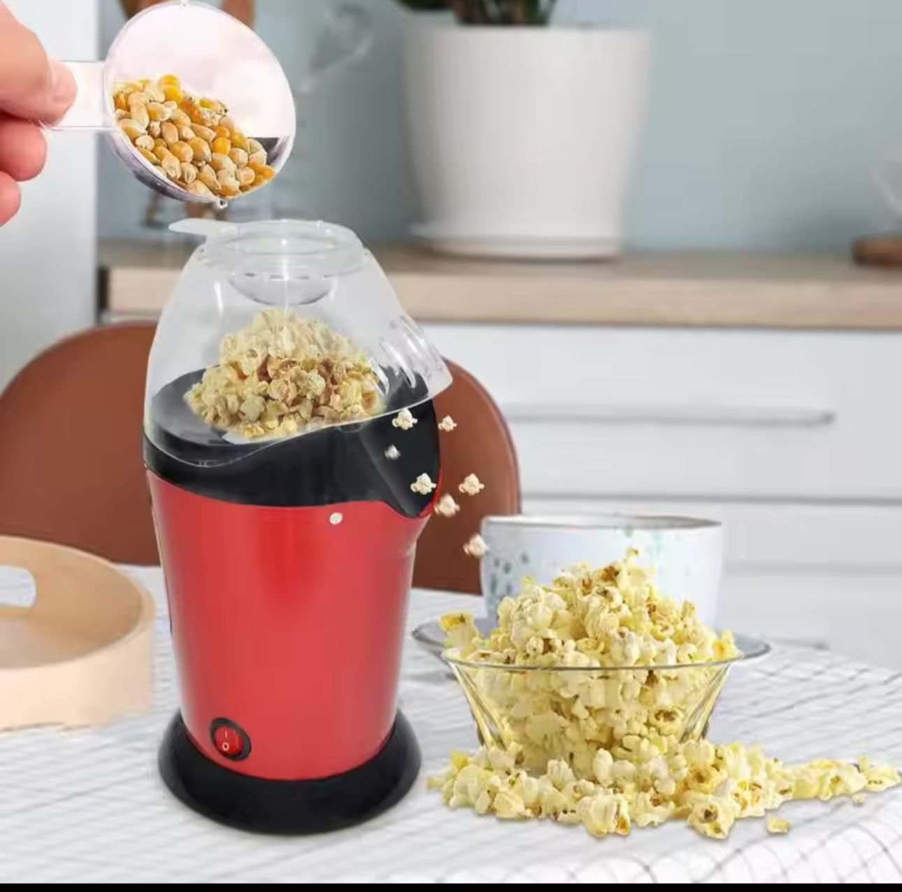 Oil free popcorn maker product image 2