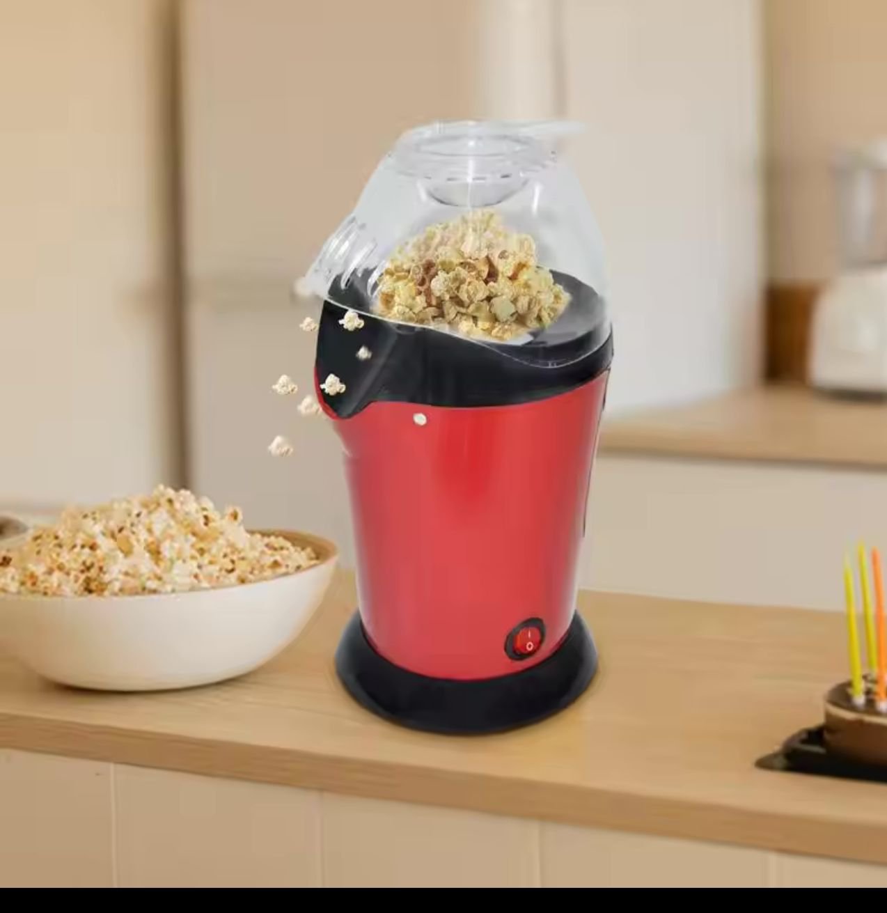 Oil free popcorn maker product image 3