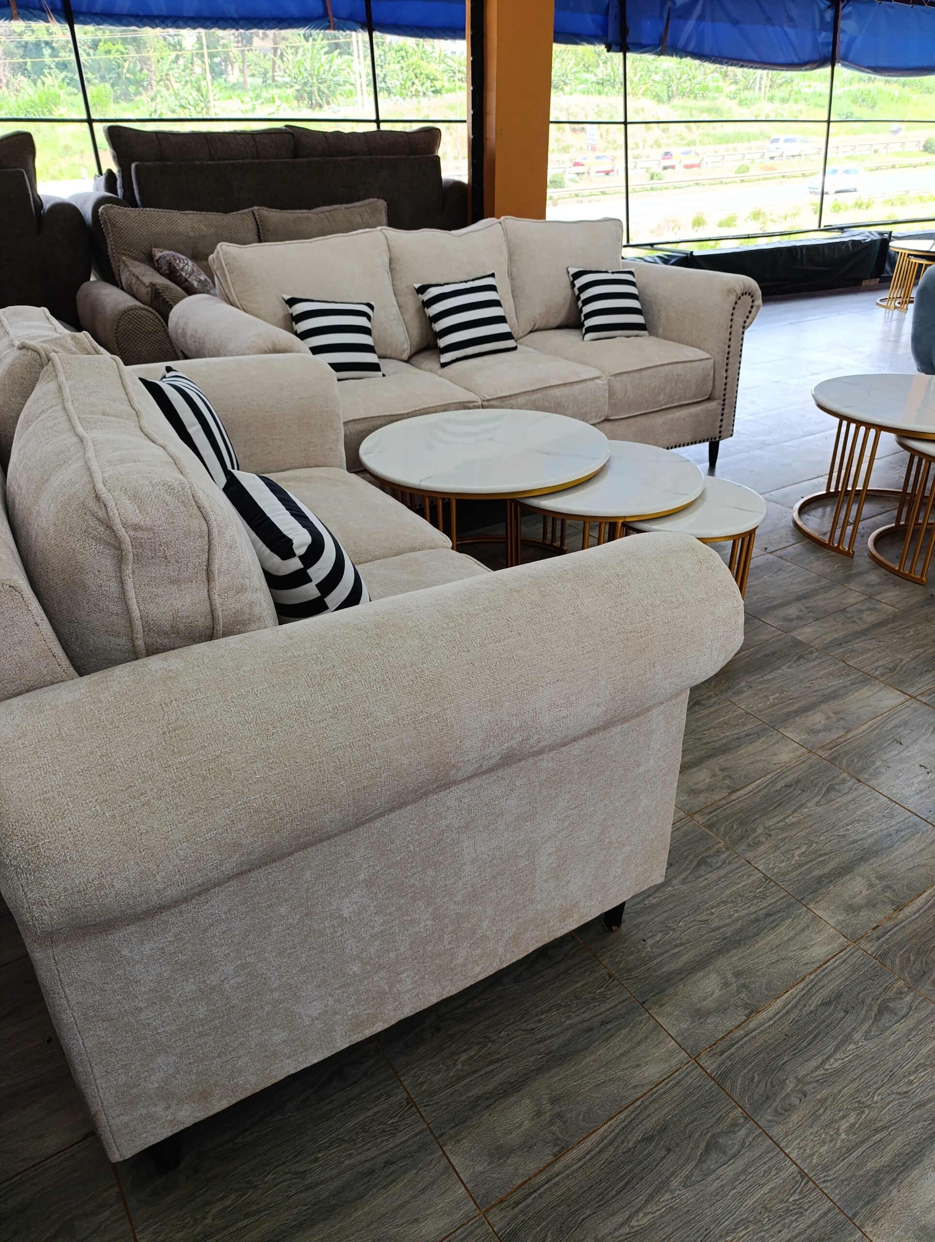 Buffalo Sofa Design Made with Spring Cushions - Design 4
