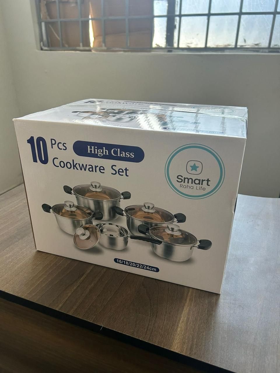 Smart Raha Life 10pc Cookware Set