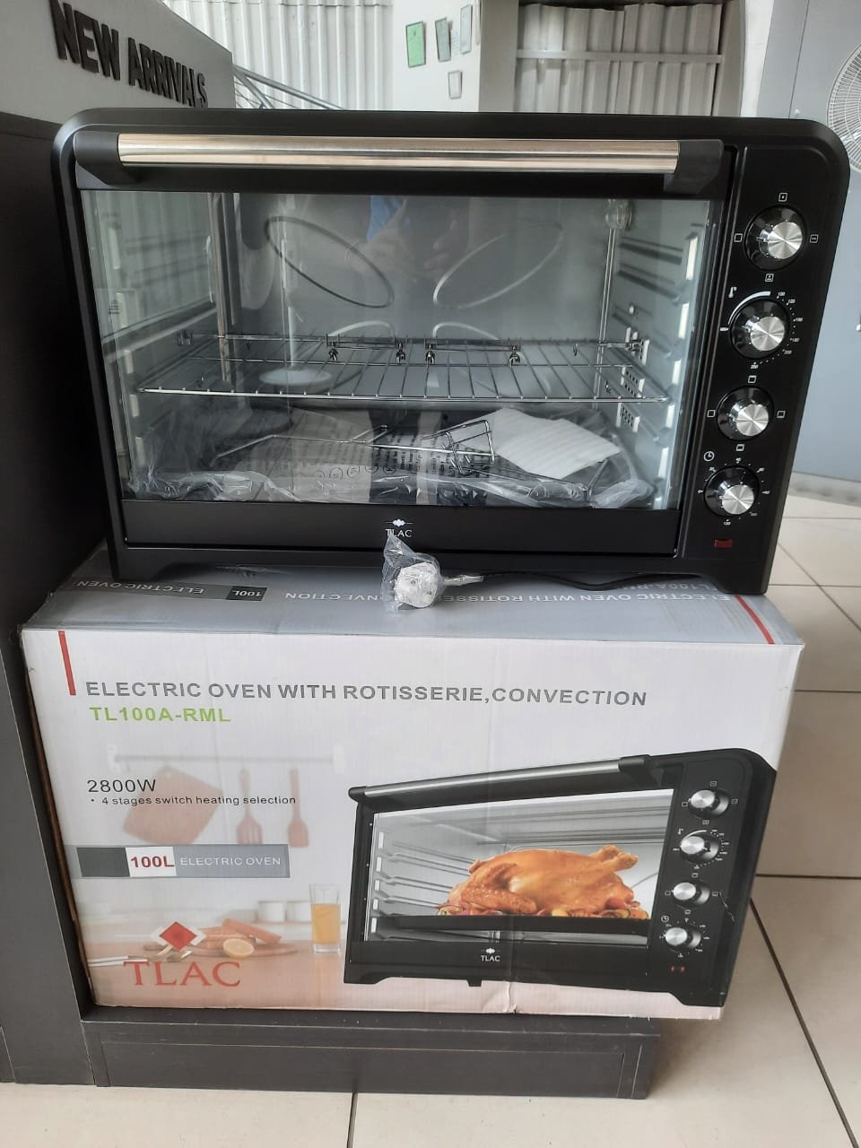 TLAC 100L Electric Oven Conventional
