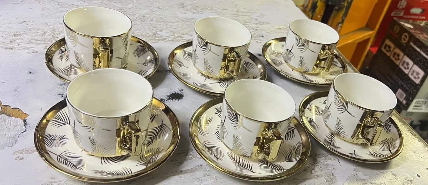 12pcs cups and saucers