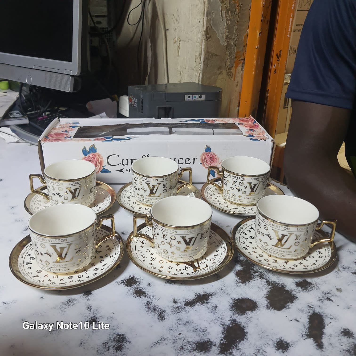 12pcs cups and saucers product image 2