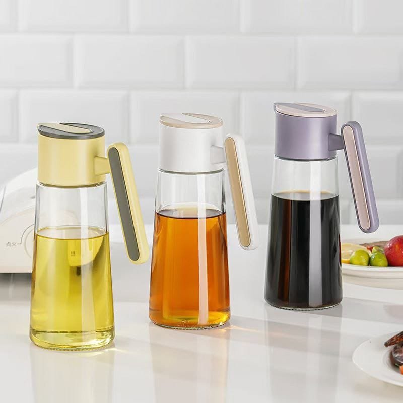 Glass oil dispenser