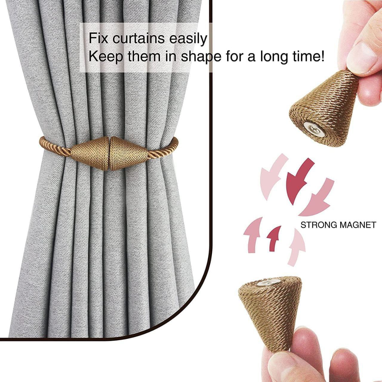 Magnetic Curtain Tiebacks