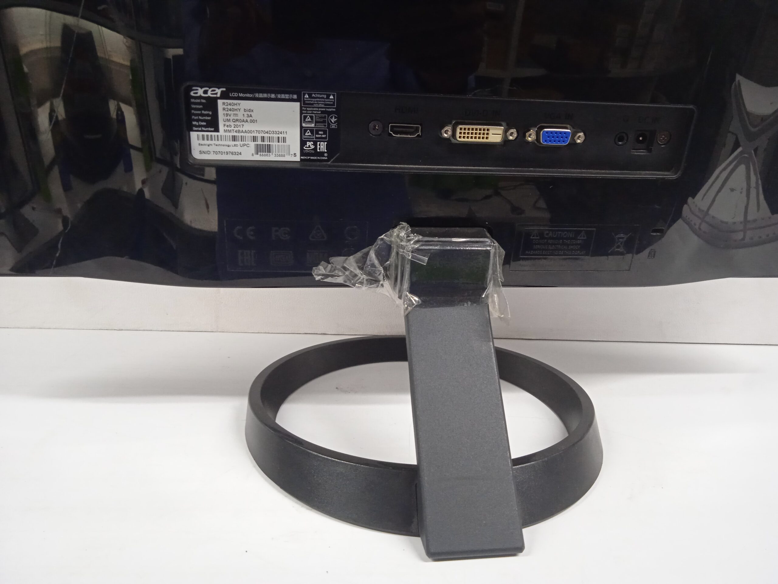 Acer R240HY bidx 24-Inch (1920 x 1080) Monitor product image 2